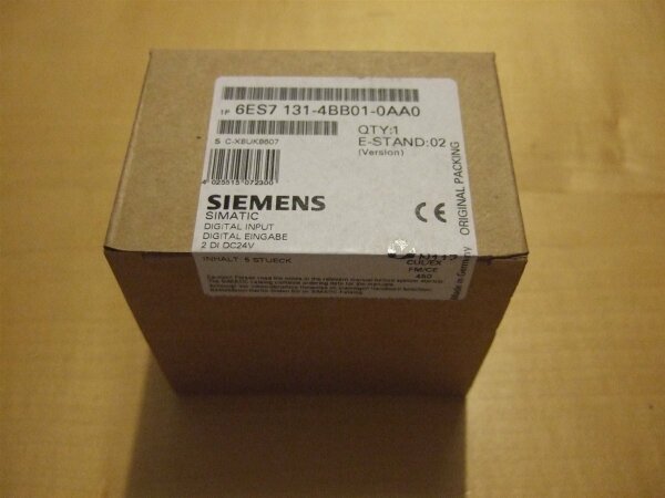 Siemens Simatic S7 ET200s Elektronikmodul 2DI 6ES7131-4BB01-0AA0
