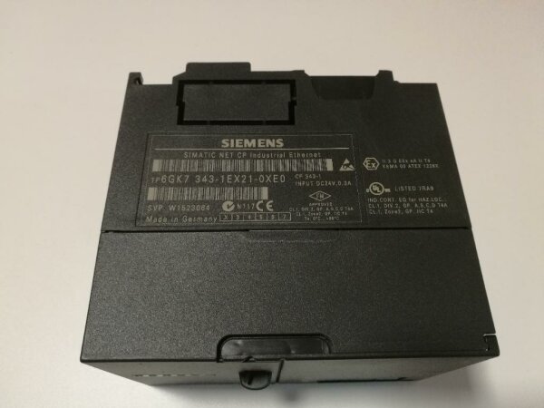 Siemens SIMATIC S7 NET Communications processor CP343-1 6GK7 343-1EX21-0XE0