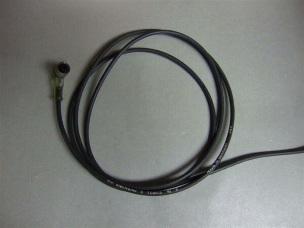 IFM E10903 Kabeldose M12 für Sensoren, Lichtschranken Kabel mit Stecker 2m