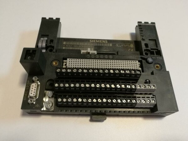 SIMATIC DP, TERMINAL BLOCK TB1/DC (ET 200B) FOR DIGITAL ELECTR. SUBMODULES WITH 3-WIRE SCREW TERMINALS, W=160MM