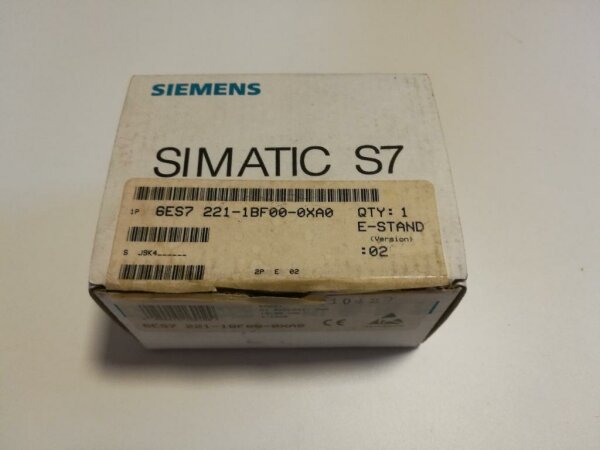 Siemens Simatic S7 Eingangsmodul 8DI EM221 6ES7221-1BF00-0XA0 digital input