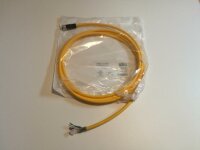 Pilz 630313 Kabel mit Stecker M12 8-polig 3m gelb PUR für Sicherheitssensor PSEN
