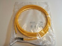 Pilz 630313 Kabel mit Stecker M12 8-polig 3m gelb PUR für Sicherheitssensor PSEN