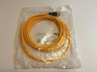 Pilz 630310 Kabel mit Stecker M12 4-polig 3m gelb PUR für Sicherheitssensor PSEN
