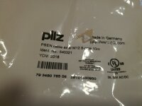Pilz 540321 cable with plug M12 8-pin 10m yellow PUR for safety switch PSEN