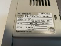 Mitsubishi FR-E520S-2.2K-EC Frequenzumrichter inverter drive 2.2KW 220-240VAC