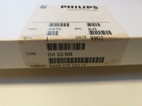 Philips Nyquist PC20 input module IM22 9465 070 03111 9465 070 03111 32DI 24V