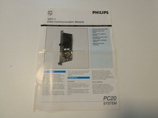 Philips Nyquist PC20 serielle Schnittstelle RS449/423  VI21/1