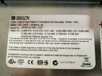 Brady GlobalMark Colour & Cut Label maker industrial use new