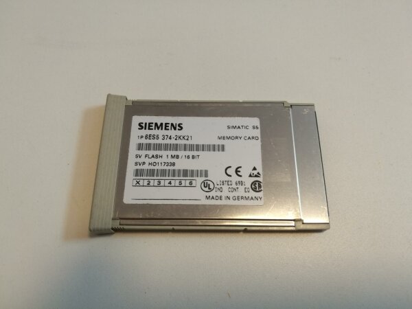 Siemens Simatic S5 6ES5374-2KK21  Speichermodul 6ES5 374-2KK21 Memory module