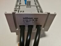 Wöhner 6063 Busbar adapter, 63A Woehner