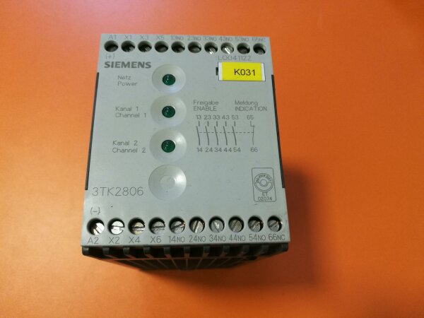 Siemens  3TK28  24VDC Contactor safety combination 5NO 1NC  3TK2806-0BB4