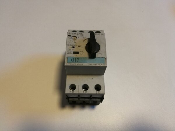Siemens 3RV1021-0KA10 motor circuit breaker 0,9 - 1,25A
