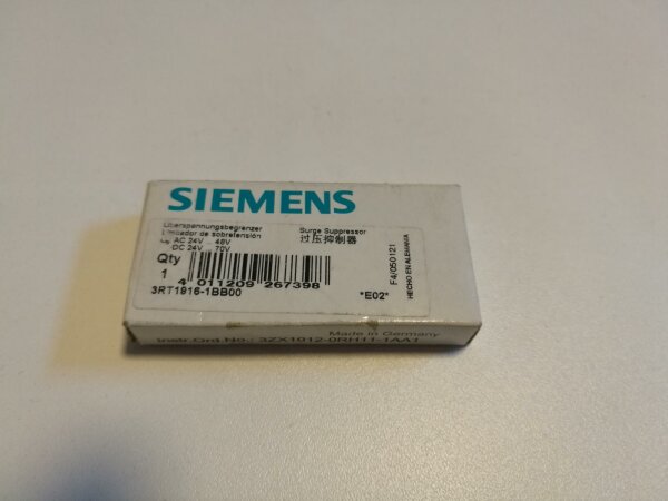 Siemens 3RT1916-1BB00 Überspannungsbegrenzer surge suppressor varistor