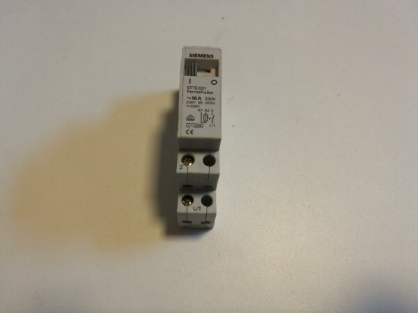 Siemens 5TT5531 remote switch 230VAC 1 NO 16A