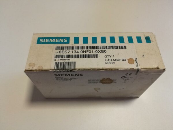 Siemens Simatic S7 ET 200B - 4AI 6ES7134-0HF01-0XB0 neu in OVP