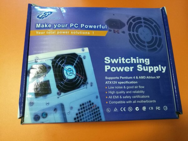 FSP Group SPI-300G 300W PC Netzteil, ATX12V für Pentium 4 und Athlon XP NEU!