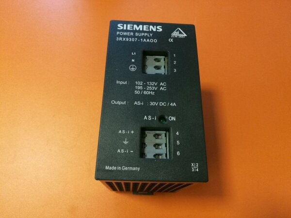 Siemens 3RX9307-1AA00 SITOP power supply 3RX9 307-1AA00 AS-Interface