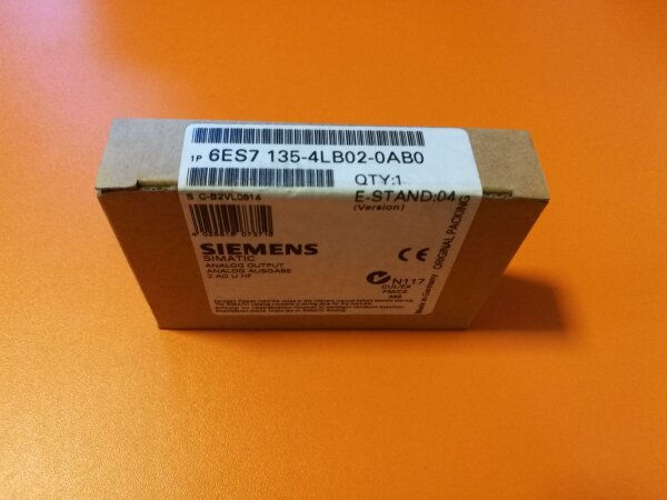 Siemens Simatic ET200s Analog Ausgangsmodul +/- 10V 6ES7135-4LB02-0AB0