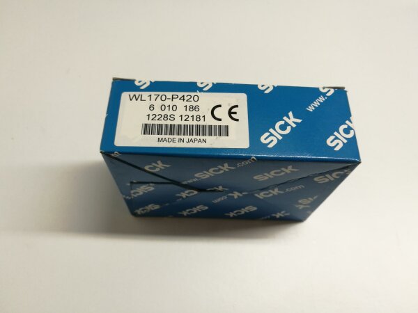Sick WL170-P420 Reflexionslichtschranke 6010186 0,1..0,6m ohne Reflektor