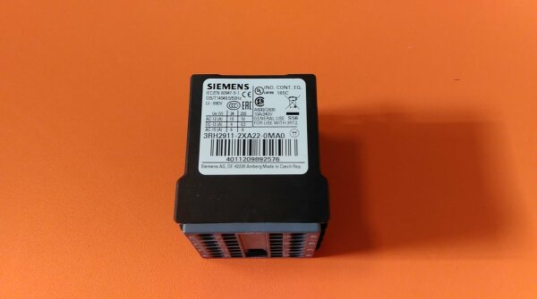 Siemens 3RH2911-2XA22-0MA0 Auxiliary switch Hilfsschalterblock
