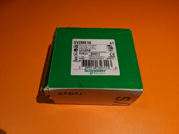 Schneider Electric GV2ME10 TeSys -Circuit breaker thermal magnetic- 4....6.3 A