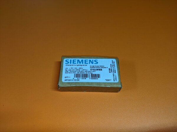 Siemens Sirius Überspannungsbegrenzer 3RT2916-1EH00 für Schütze