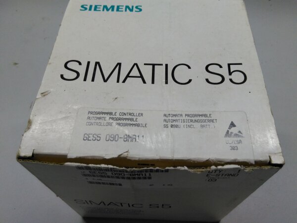Siemens Simatic S5 6ES5090-8MA11 Zentraleinheit 6ES5 090-8MA11