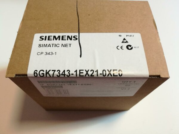 Siemens Simatic Industrial Ethernet 6GK7 343-1EX21-0XE0 6GK7343-1EX21-0XE0 NET
