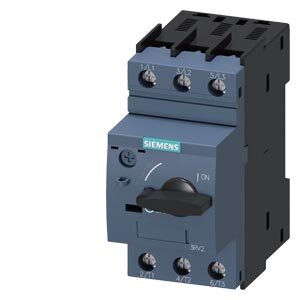 Circuit breaker size S00 for transformer protection A-release 3.5...5 A N-release 104 A screw terminal Standard switching capacity