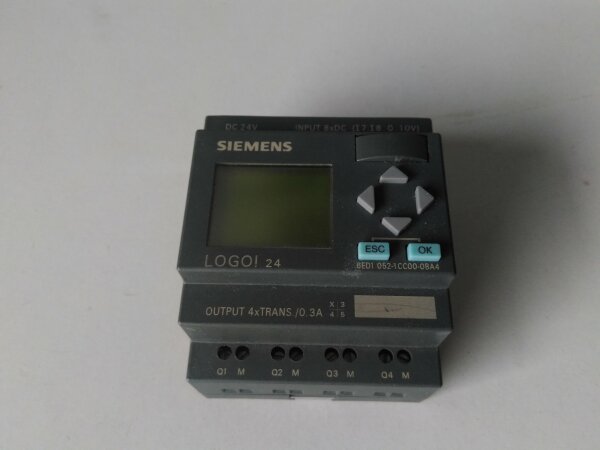 Siemens LOGO! Logikmodul 6ED1052-1CC00-0BA4 + DM8 IN / OUT 6ED1 055-1CB00-0BA0
