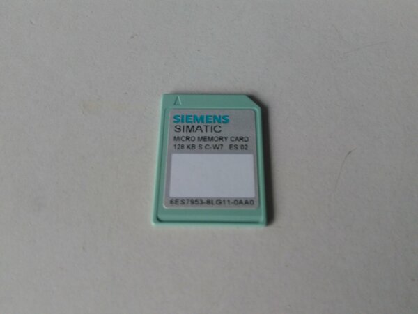 SIEMENS 6ES7953-8LG11-0AA0 SIMATIC S7 Micro Memory Card für S7-300/C7/ET 200