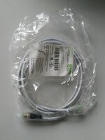 MURR 7000-40341-2340200 Connection cable M12 male straight/ M12 female 90° LED 2m