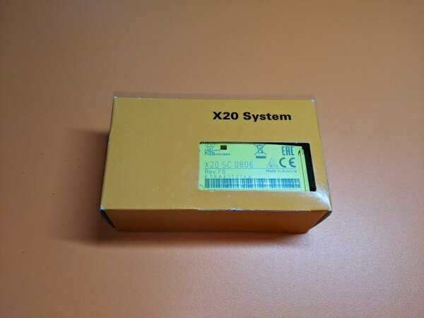 B&R X20 SC 0806  Safety module Bernecker & Rainer X20SC0806