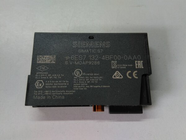 Siemens Simatic ET200S 6ES7132-4BF00-0AA0 Elektronik Modul 6ES7 132-4BF00-0AA0