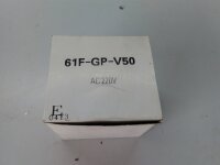 OMRON 61F-GP-V50 Floatless Level Switch Input 220 VAC...