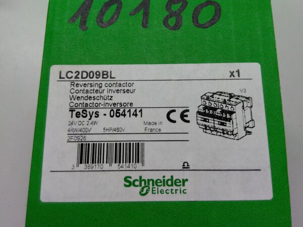Schneider Electric Wendeschützkombination LC2D09BL