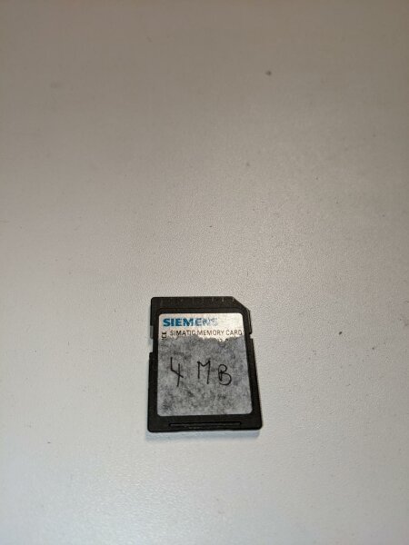 New Siemens 6es7954-8LC02-0AA0 memory card open box