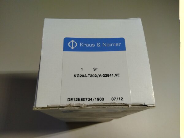 Neu Kraus Naimer KG20A T202/A-22841 VE Schalter OVP