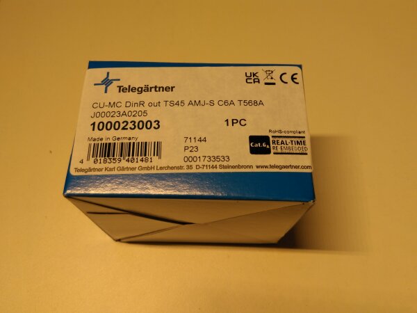 New Telegaertner 100023003 in OVP - high -quality network accessories