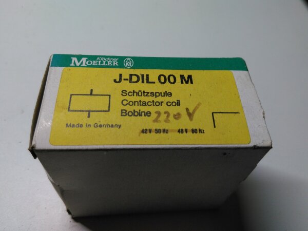 Moeller J -Dil00m NEW without OVP - Contact Block Schütz Accessories