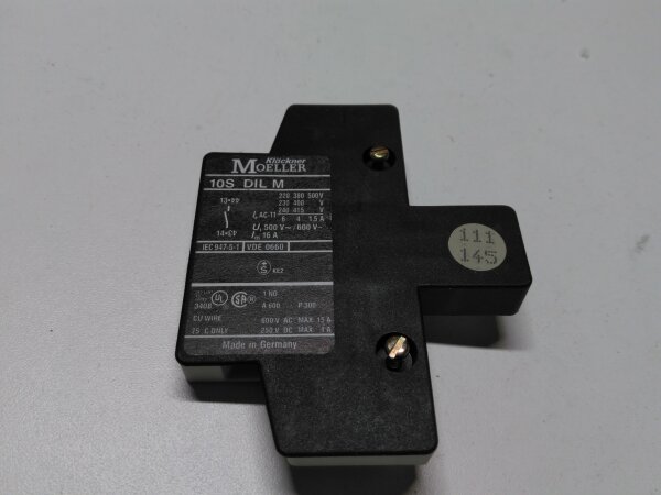 Moeller 10SDILM NEW WITHOUT OVP - auxiliary switch block module