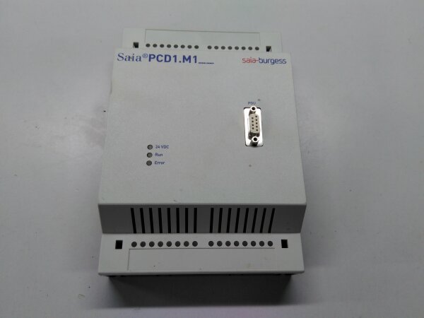 Saia PCD1.M130 used - automation control PLC module