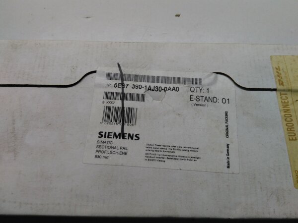 Siemens 6es7390-1Aj30-0AA0 new with OVP SIMATIC S7 profile rail