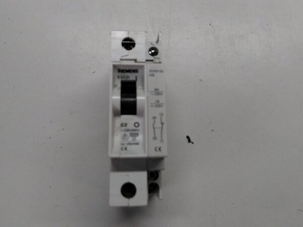 Leitungsschutzschalter (LS-Automat), Siemens, B23, 1polig 2A 5SX2102-7
