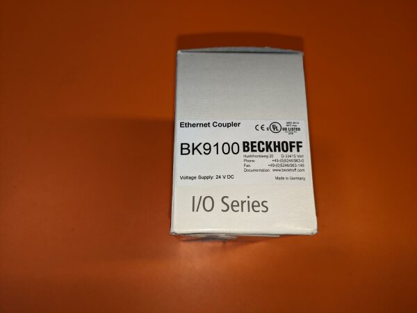 Beckhoff BK9100 Ethernet TCP/IP Bus Coupler