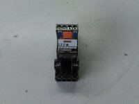 Schrack relay 4 changeover contact PT580024 with socket...
