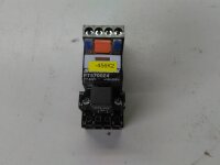 Schrack relay 4 changeover contact PT570024 with socket...