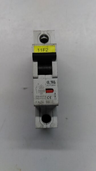 Moeller EATON B6A FAZ-B6/1 automatic circuit breaker circuit breaker B6 1-pole
