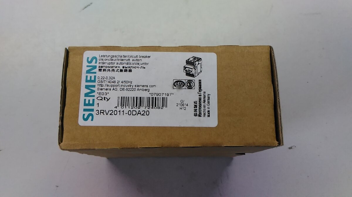 Siemens 3RV2011-0DA20